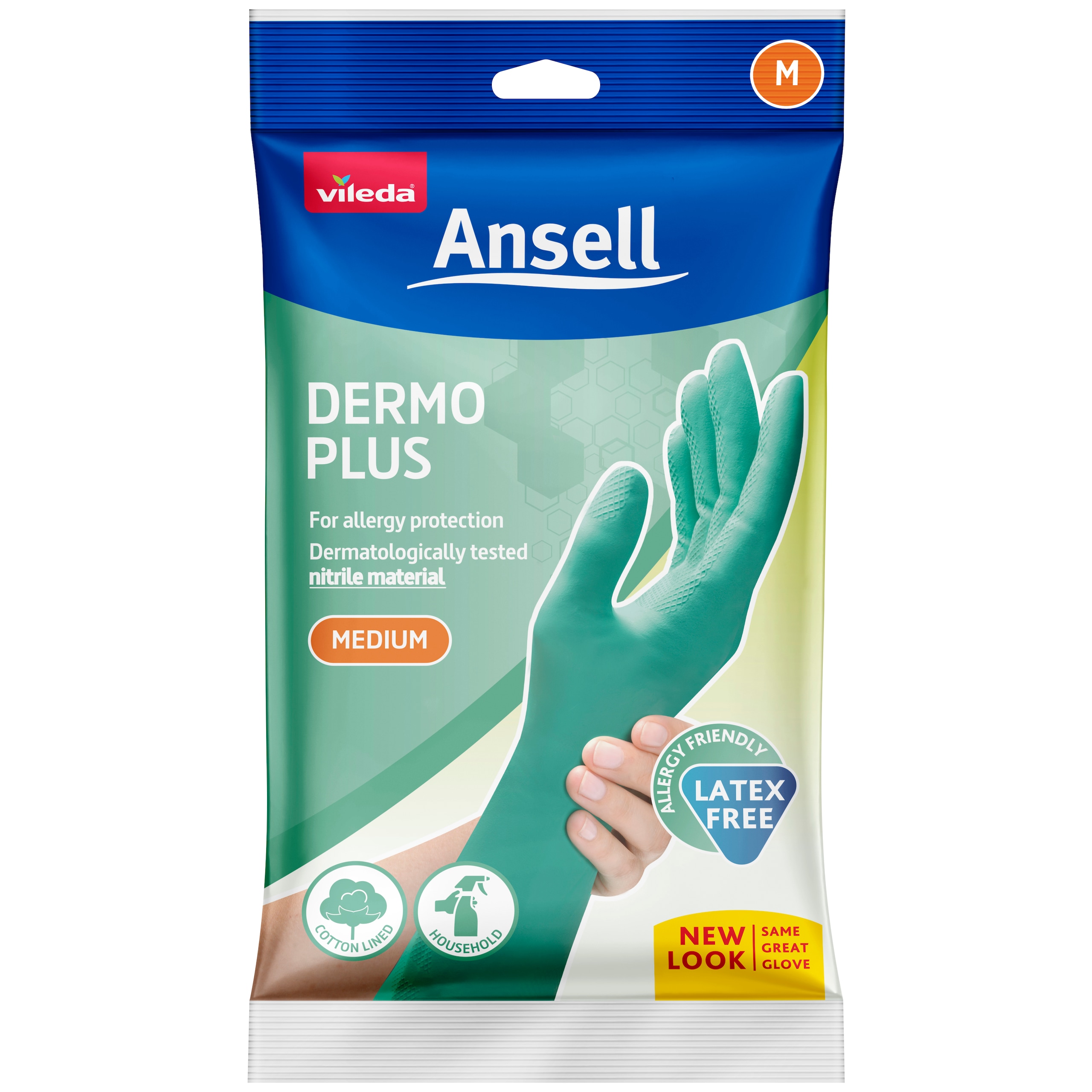 Vileda Ansell Dermo Plus Gloves 