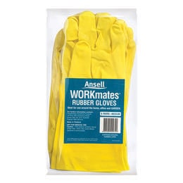Ansell WORKmates Rubber Gloves 6pk