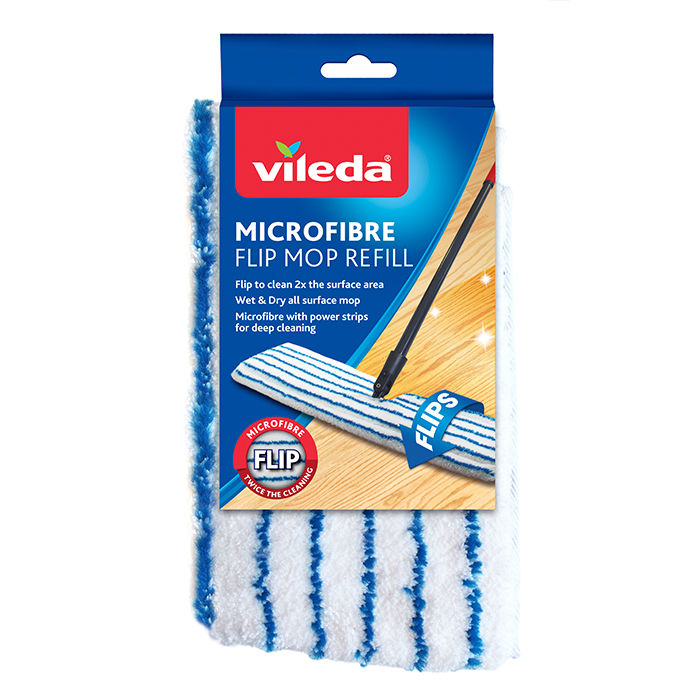 Microfibre Flip Flat Mop Refill