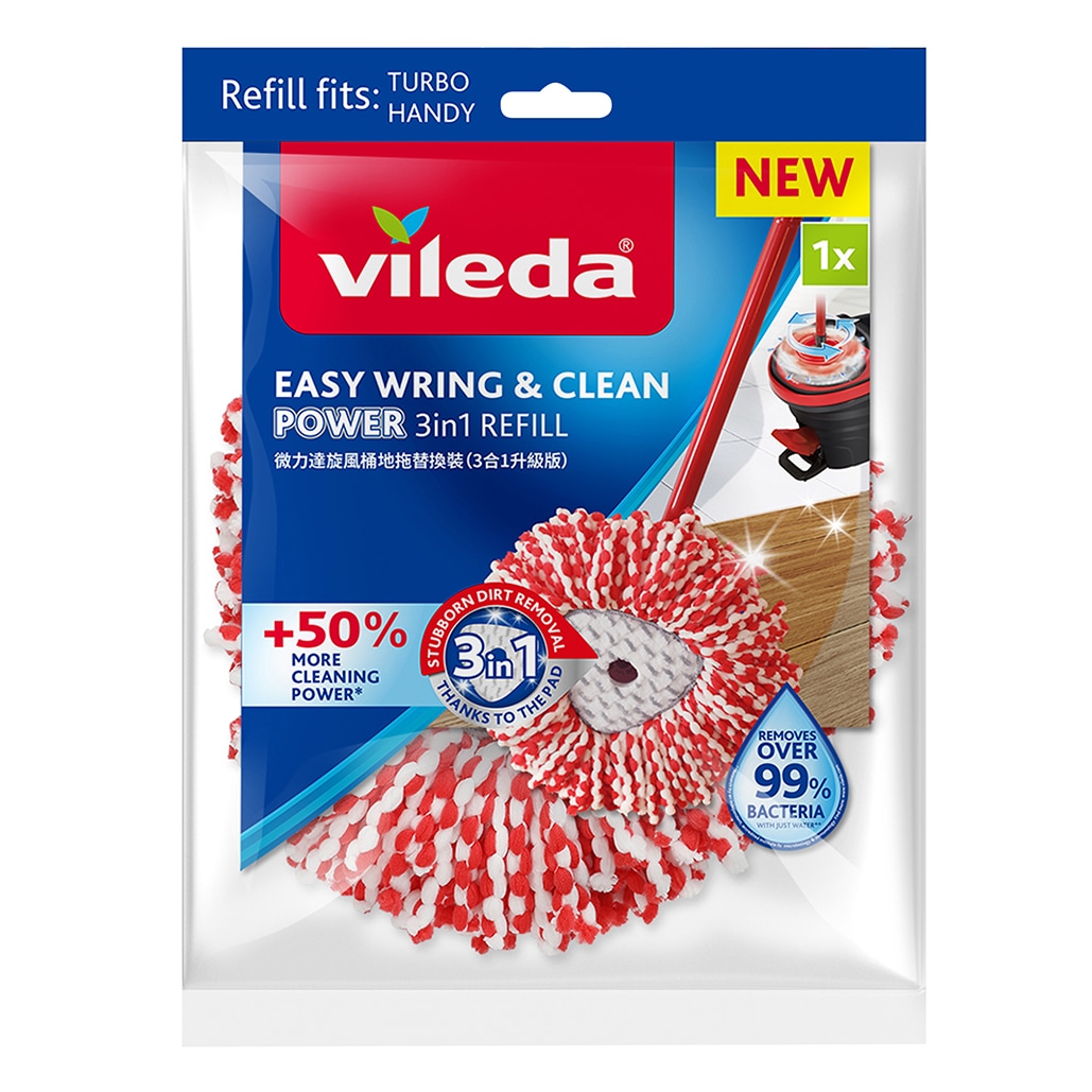 Easy Wring & Clean Power 3in1 Spin Mop Refill