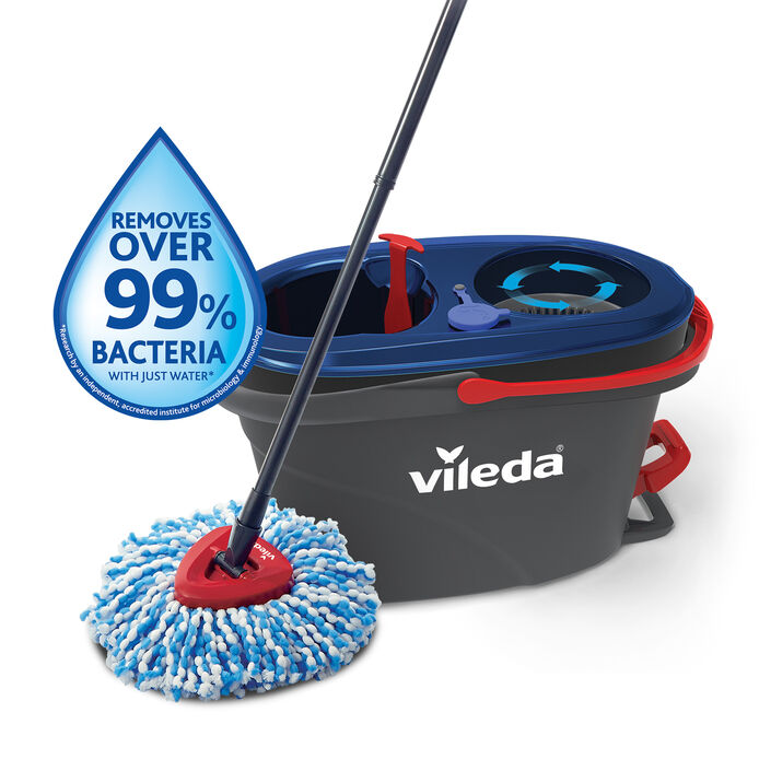 Vileda EasyWring Rinse Clean Spin Mop and Bucket System